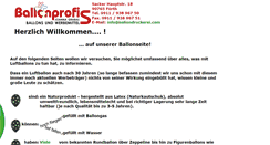 Desktop Screenshot of bedruckte-ballons.info
